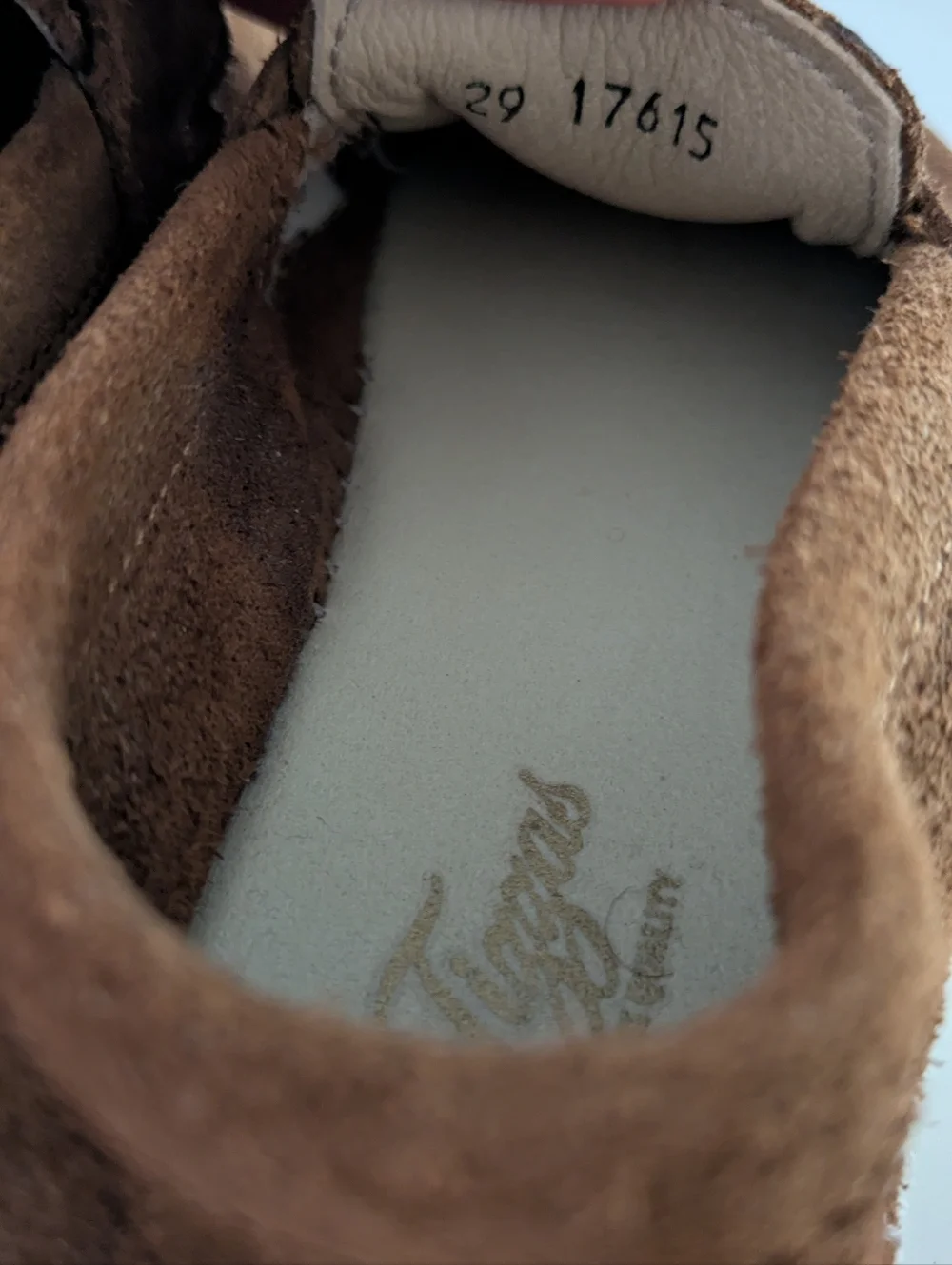Suede Leather Espadrilles Loafers Kids Size 12